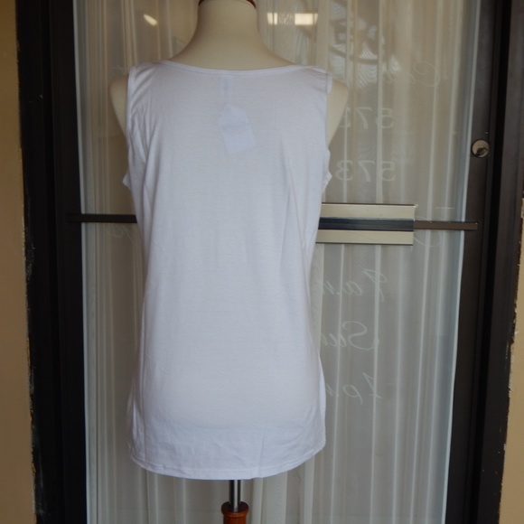Women’s White Young Country Gildan Soft Style Tank - Picture 4 of 8
